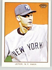 Derek Jeter 2009 Topps 206 120 New York Yankees
