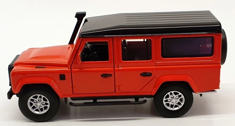 Tayumo 1/36 Pull Back & Go 36100010 Land Rover Defender 110 Tangiers Orange - Image 3 of 4