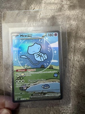Pokémon TCG Mew EX 232/091 SV: Paldean Fates Bubble Mew Near Mint NM