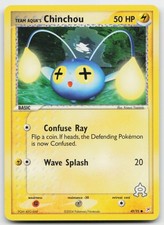 Team Aqua's Chinchou EX Team Magma vs Team Aqua 49/95 Common EN NM on eBay