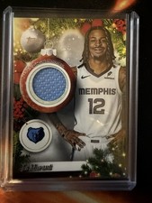 2025-26 Topps Holiday Player Relics Ja Morant #PR-JM Relic Game Worn