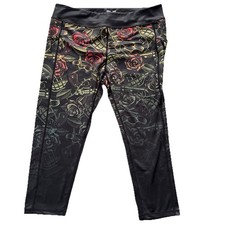 Constantly Varied Gear Crop Leggings XXL Dressed To Kill Ombr� Rose brass knuckl