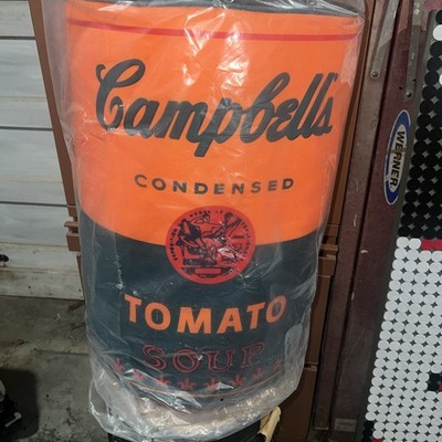 Kidrobot x Andy Warhol Ltd Ed. XL Plush 21  Campbell s Tomato Soup Can Sold Out 
