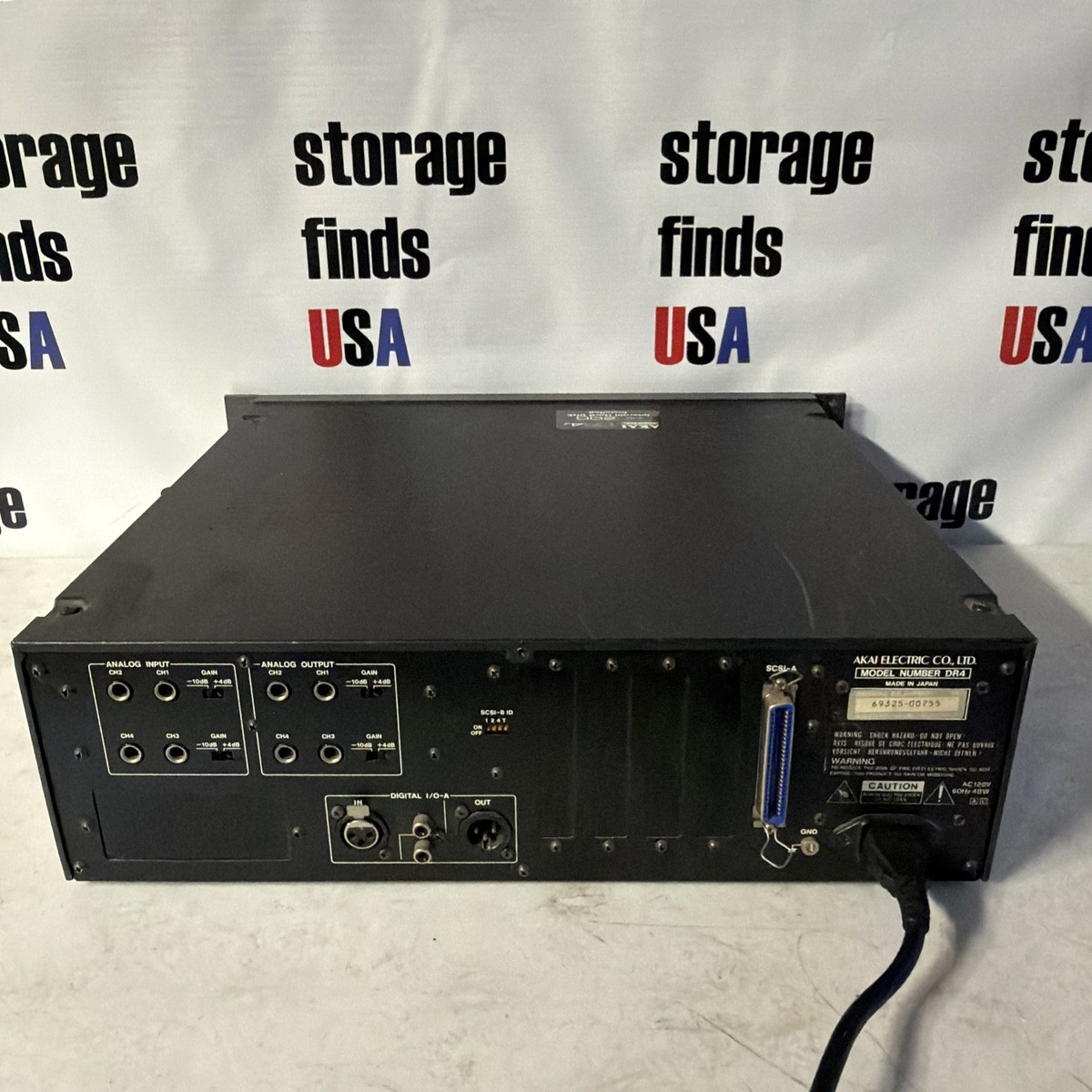 AKAI DIGITAL Hard Disk Recorder DR 4d W/ HD200 | eBay