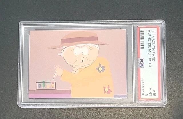 1998 South Park #16 Alphonse Mephisto PSA 9 Mint