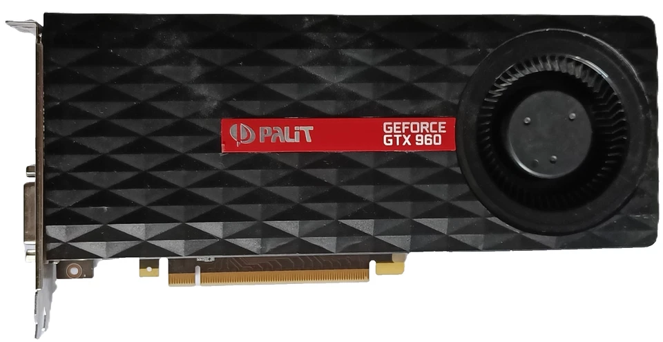 SCHEDA GRAFICA PALIT - NVIDIA GTX960 OC - 2 GB DDR5 128 BIT HDMI, DVI-D, DVI, DP - Immagine 2 di 4
