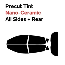 Precut Window Film Car Nano Ceramic Tint for Hyundai Accent 2012-2017 Hatchback