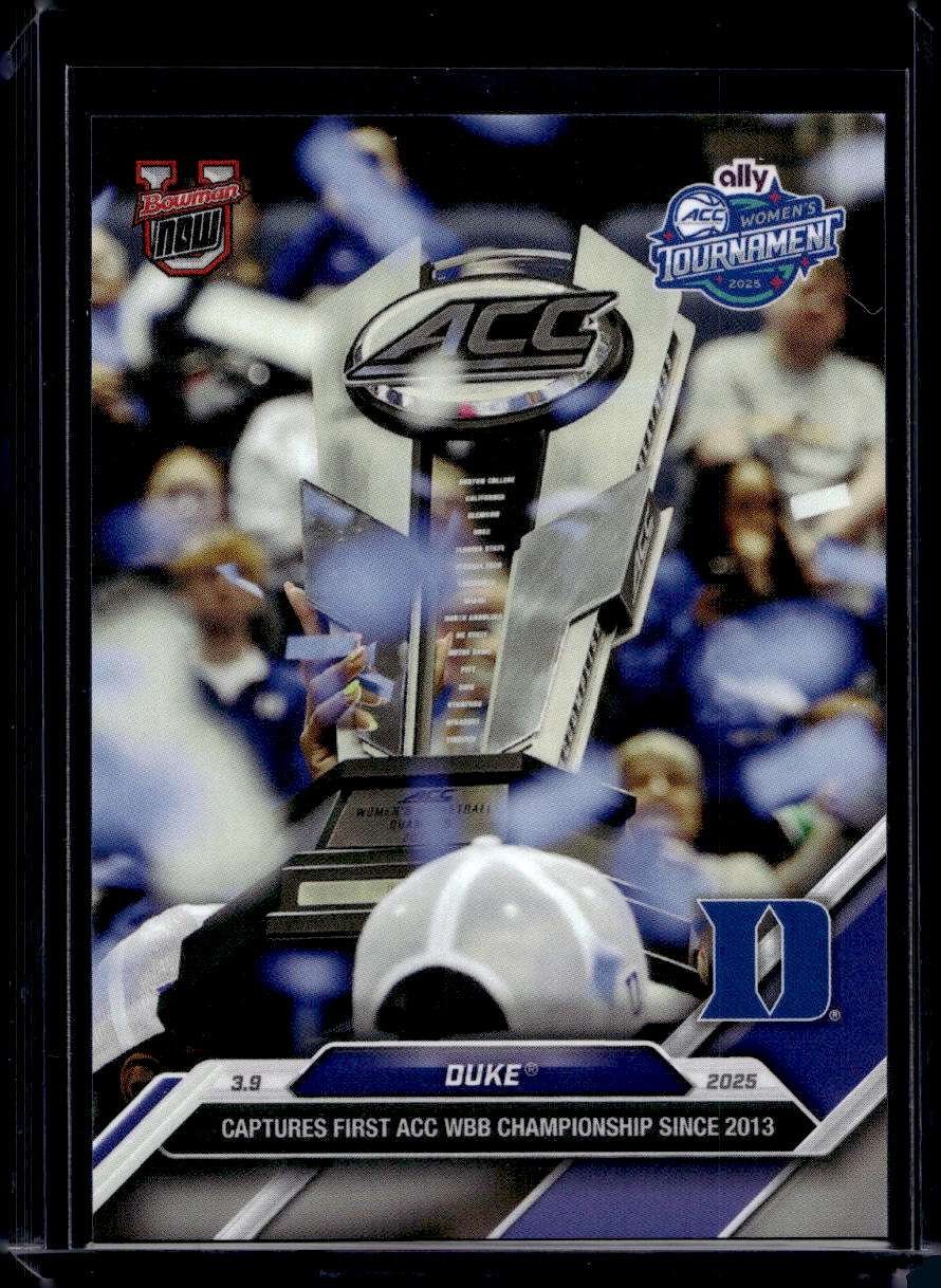 2024-25 Bowman U Now Topps #84 Duke Base Card (Qty)