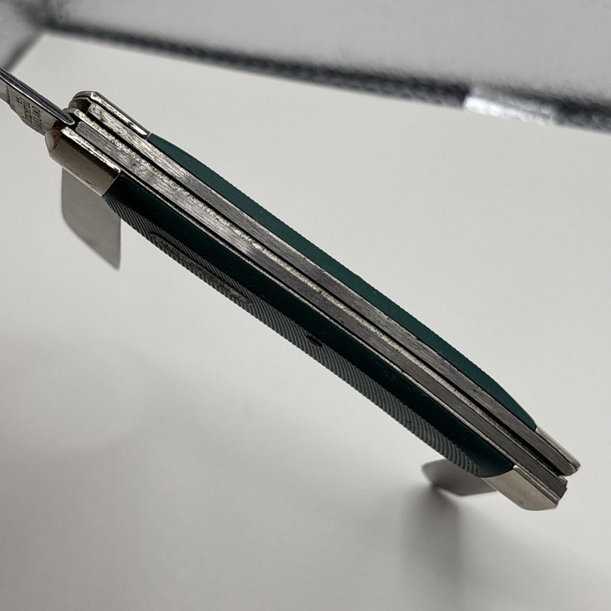 VINTAGE IMPERIAL 3 THREE BLADE POCKET KNIFE GREEN HANDLE FRONTIER