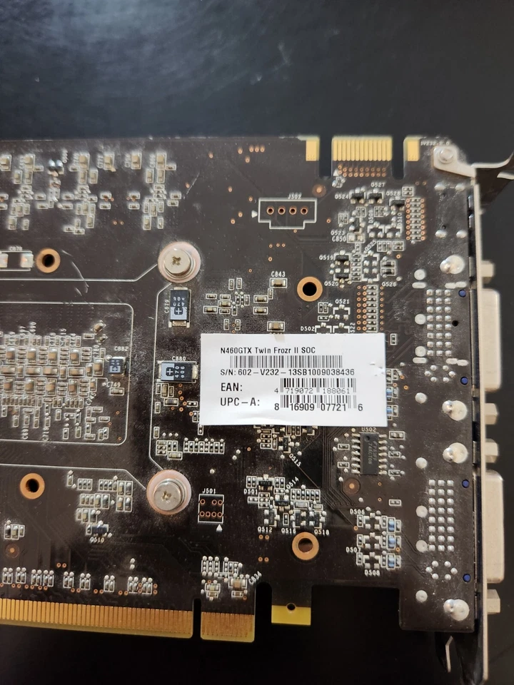 MSI TWIN FROZR II N460GTX SOC #0266 - Image 3 of 4