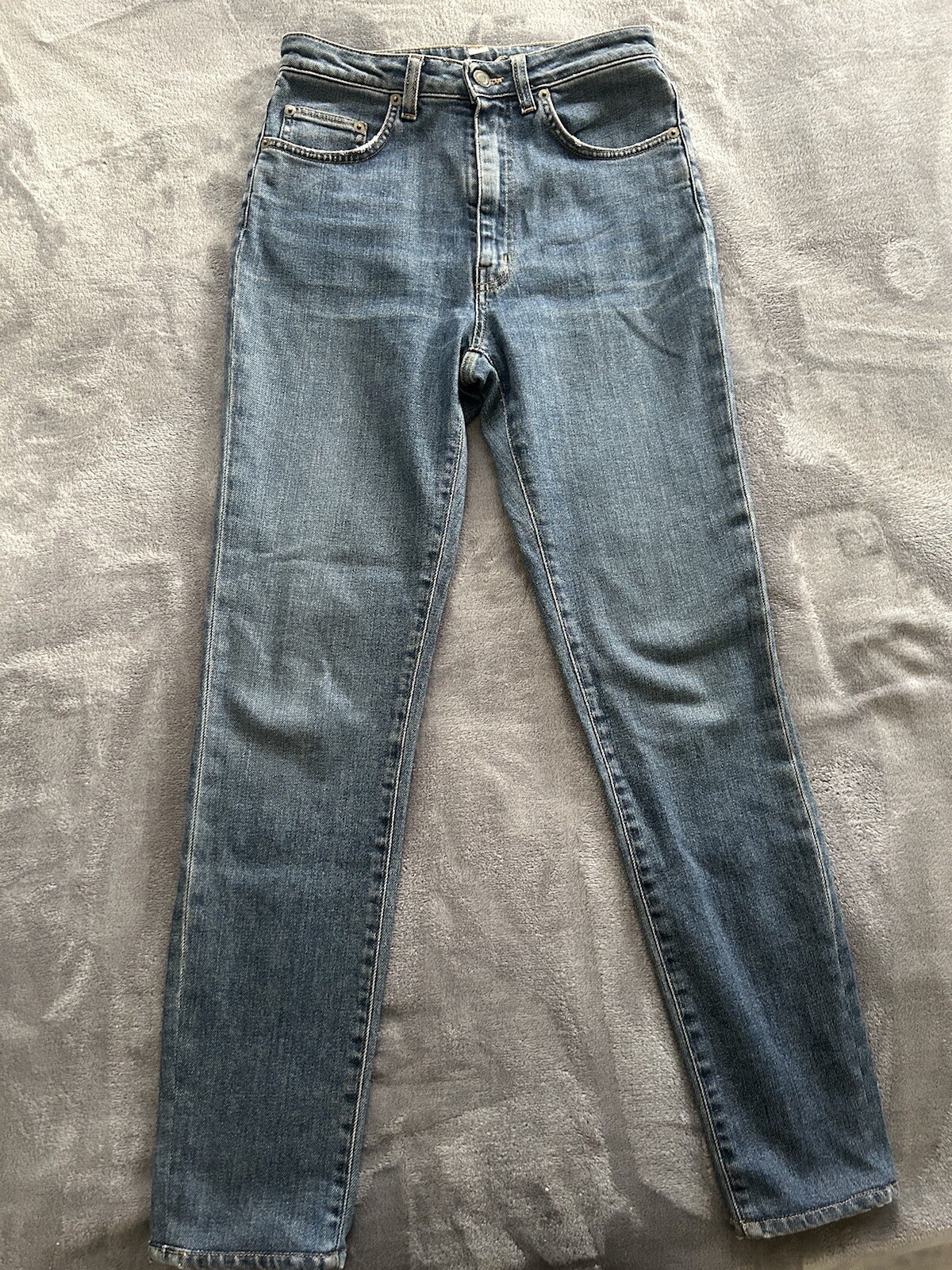 SAINT LAURENT Jeans skinny blu alti