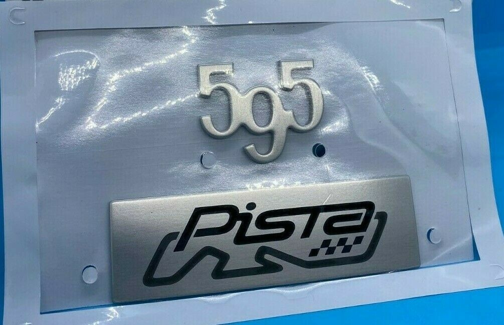 OEM 100 Genuine Fiat 500 Abarth 595 Pista Emblem 735669718 for 