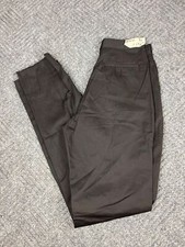 Vintage 70's Anchortex Women's Dress Pants Size 26W Gray Adult Talon NOS