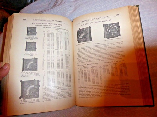 VINTAGE CATALOG ELECTRICAL ENGINEERING PACIFIC STATES ELECTRIC CO. 1915 RARE - Picture 12 of 12