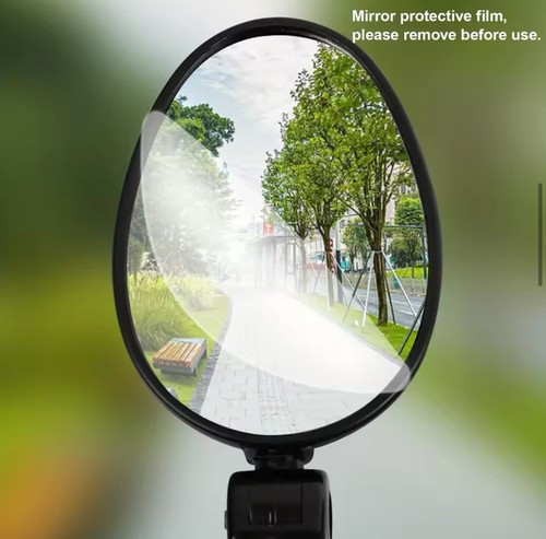 Bike Rear View Mirror Road Bicycle Handlebar Rearview Mirror 1xPCS 360° Flexible - Picture 7 of 12