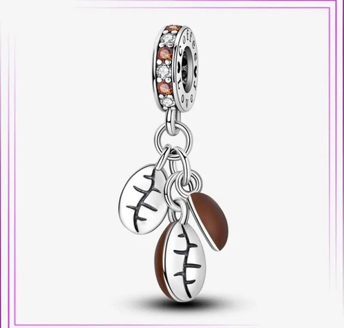 925 Sterling Silver Fruit Series Avocado Cherry Charm Pendant Bracelet - Picture 48 of 50