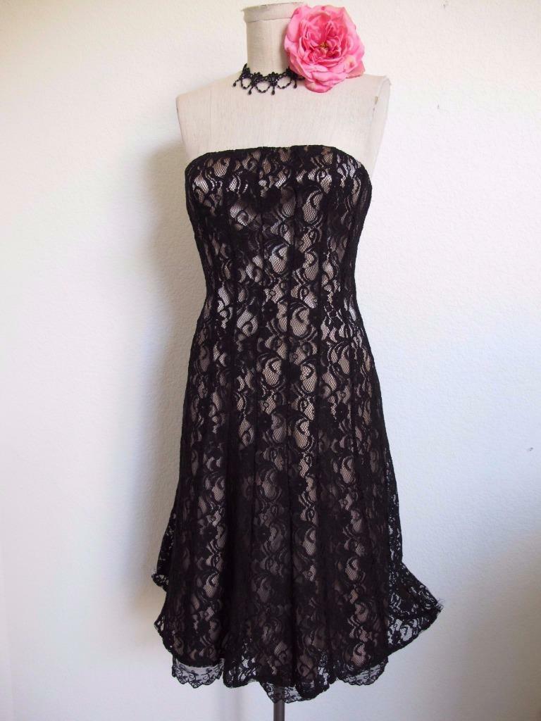 white house black market strapless lace dress Strapless Lace Midi Dress