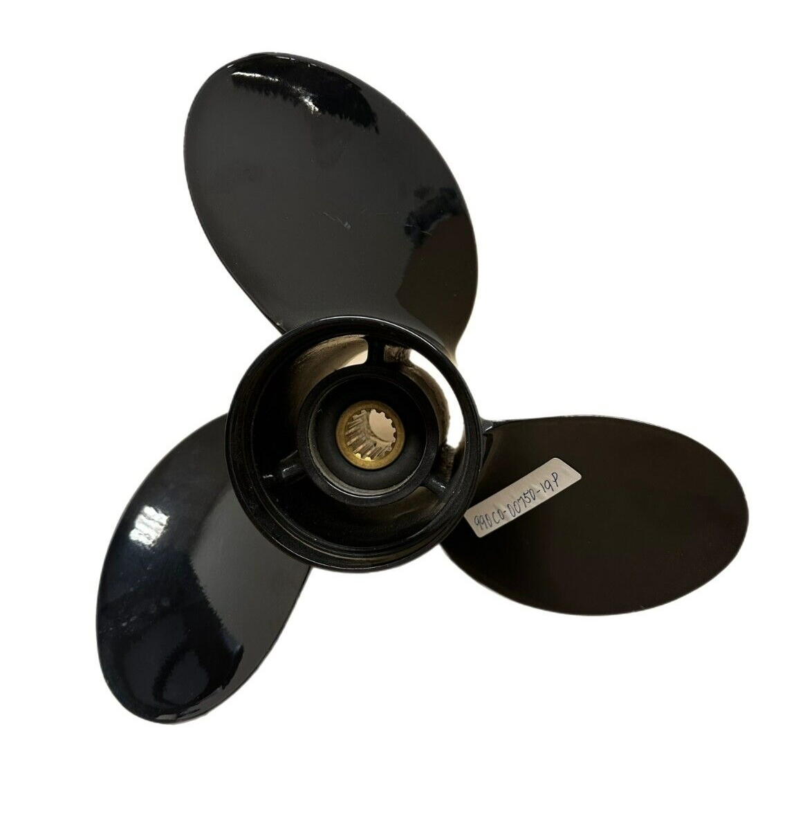 Suzuki Marine Aluminum Propeller 990C0-00750-19P 3x13 3/4x19 Prop Right ...