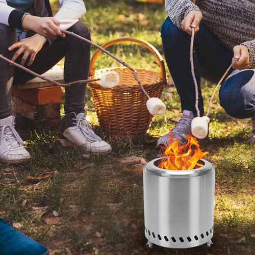 Smokeless Fire Pits for Outside Portable Fire Pit Small Firepit for RV Use L0L1 - Picture 5 of 12