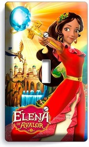 Princess Elena Of Avalor Skylar Single Light Switch Wall Plate Girls Room Decor Ebay
