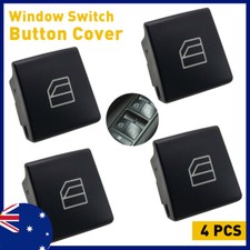 4x For Mercedes-Benz GLK CLA GLE GLA GLS Window Push Control Switch Button Cover