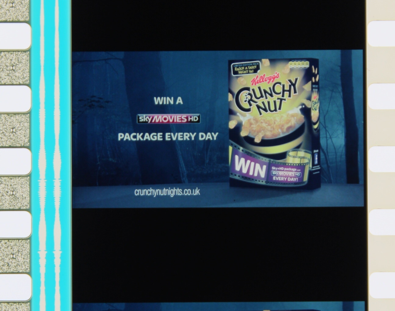 Kelloggs Crunchy Nut 35mm FILM ADVERT REEL, Advertising Commercial