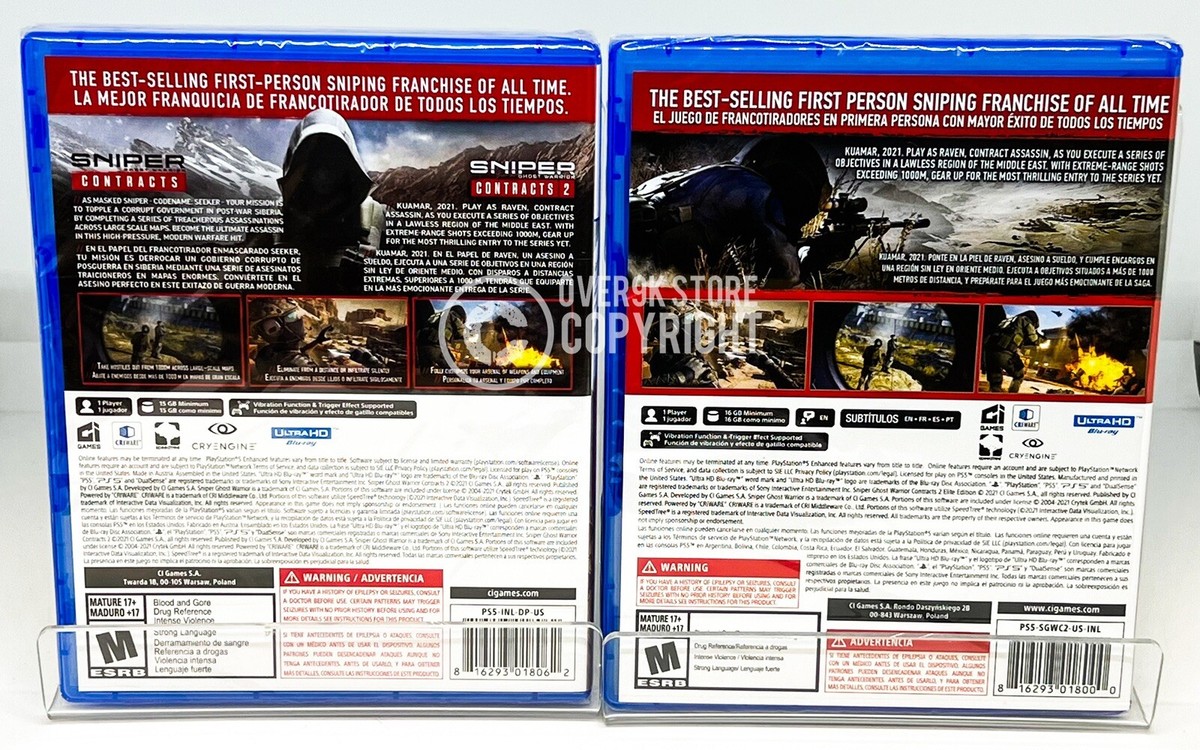 Sniper Ghost Warrior Contracts 2 Double Pack + Contracts 2 Elite