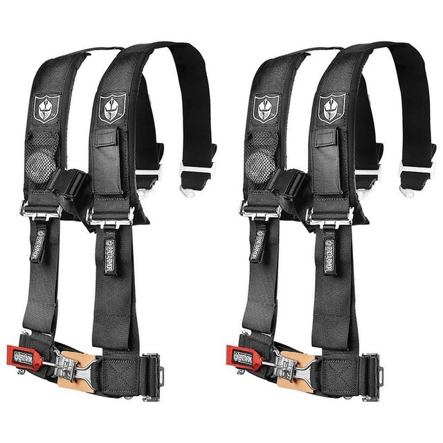 Racequip Black 5 point Racing Harness Seat Belts 2 Pair Razor Rzr Drag
