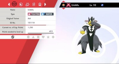 Pokemon Schwert & Schild Gigantamax Rapid Strike Urshifu 6IV Max EVs