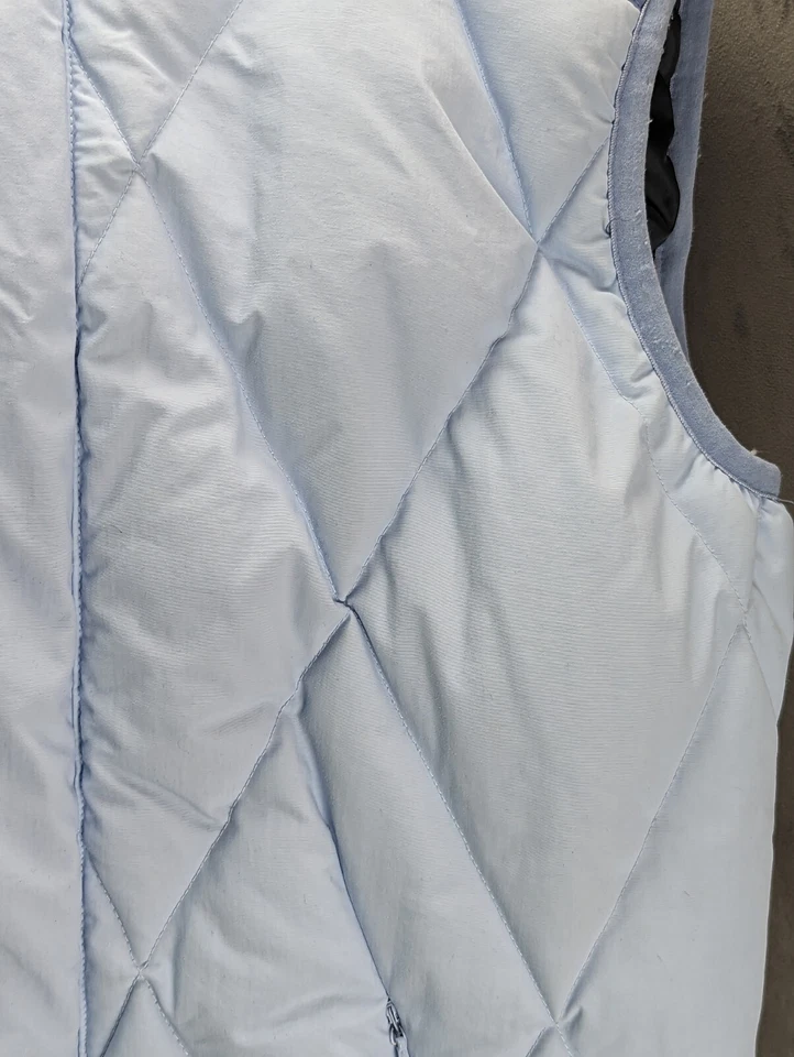 Helly Hansen Gilet Jacket Size Small Blue Down Filled Lined Hiking Outdoor - Image 3 of 4