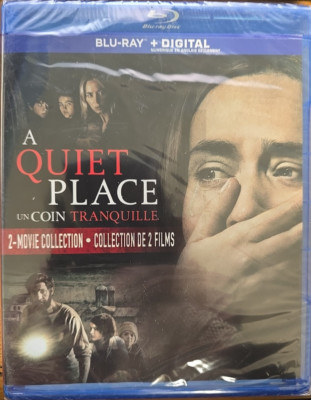 NEW A Quiet Place 1 & 2 2-Movie Collection Blu-ray SEALED Ships Today No Digital