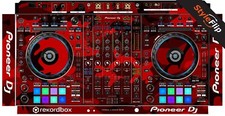 Pioneer DDJ-RZ Red Camo Protective Decal StyleFlip Skins