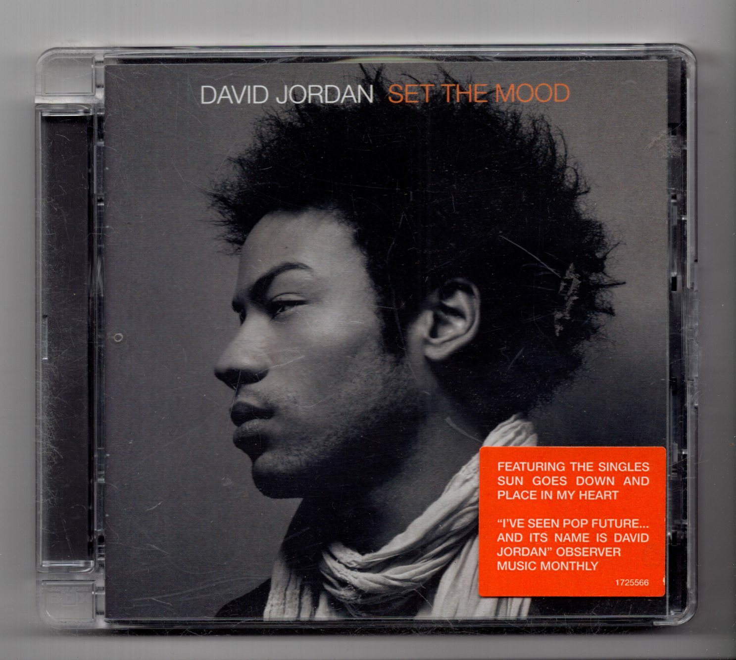 (KI817) David Jordan, Set The Mood - 2007 CD
