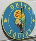 Vintage Style Squirt Orange Soda Pop Out Of This World Heavy Steel Quality Sign