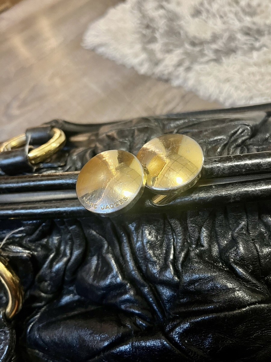 バッグ Marc by Marc Jacobs Kilting bag KissRock 100% Authentic Marc Jacobs Black Quilted Stam Kiss Lock Bag | eBay