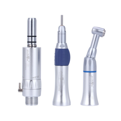 Dental Slow Low Speed Handpiece Contra Angle Straight Air Motor 2/4 Hole E-Type