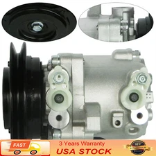 Compressor & A/C Clutch Assembly For Kubota Tractor M108S, M5040, M7040, M854 US