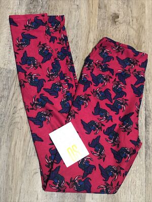 OS LuLaRoe One Size Leggings Fuchsia 