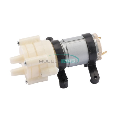 Bomba de agua R385 Bomba de diafragma 12V Bomba de agua miniatura 6V Accesorios para pecera - Imagen 18 de 26