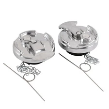 2PCS No Locking Fuel Tank Accessories Fits All Models Peterbilt Fuel Tank Cap