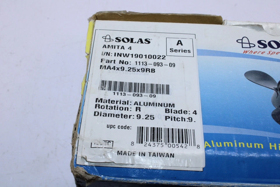 PROPELLER HELICE SOLAS AMITA 4 A SERIES MA4X9,25X9RB INW19010022 - Image 2 of 4