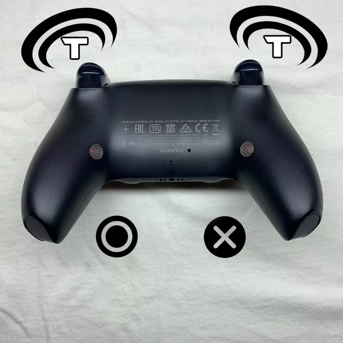 Battle Beaver Custom Controller Back View