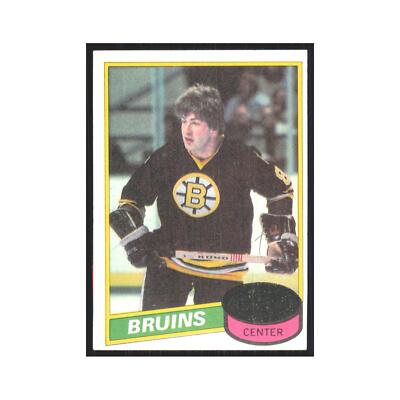 1980 Topps Peter McNab Boston Bruins #220