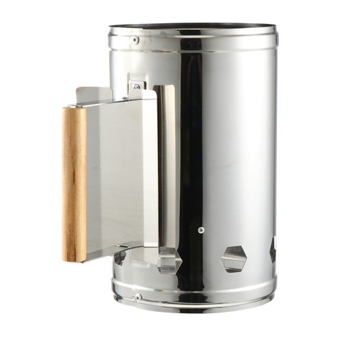 Stainless Steel Chimney Roof BBQ Fire Bucket Carbon Stove Outdoor Barbecue Tool - Picture 8 of 12