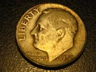 1952-D 90% Silver Roosevelt Head Dime