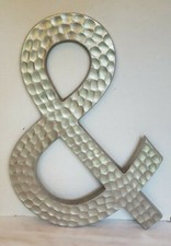 Metal Hanging Wall Art " " and symbol Sign Letter Symbol 22" x 14.5"
