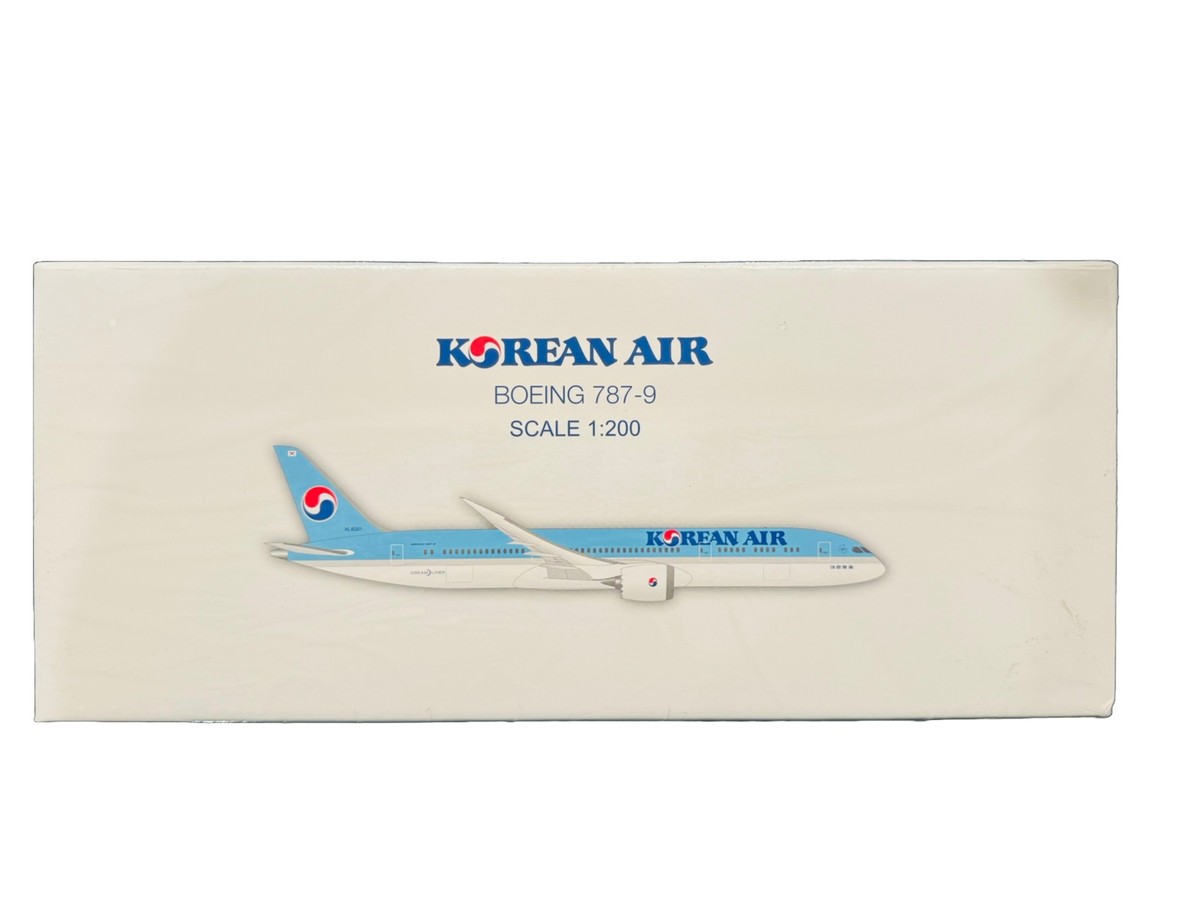 Boeing 787-9 1/200 Korean Air model | eBay