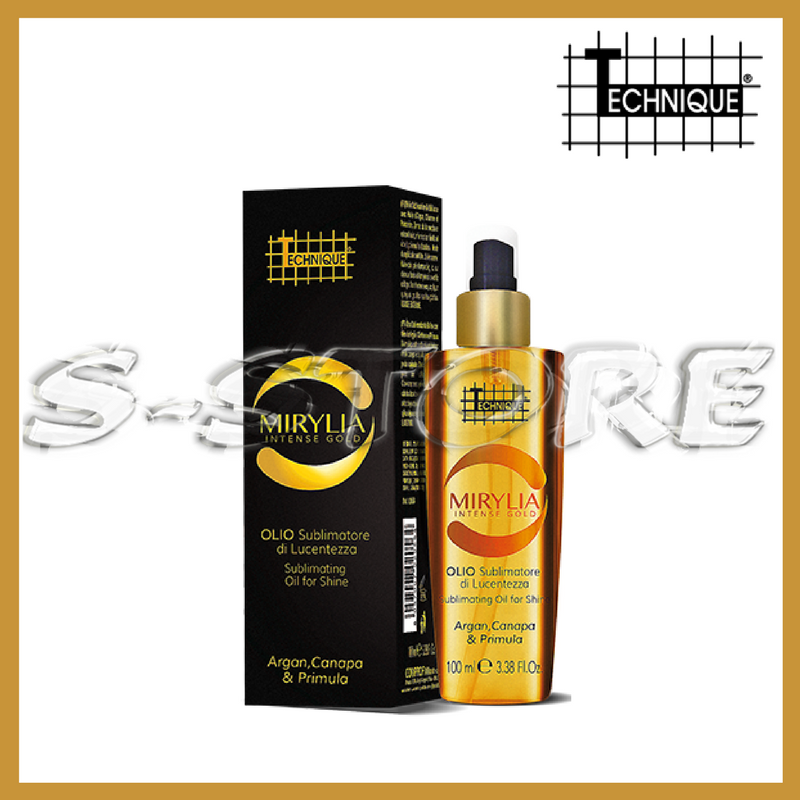 MIRYLIA OLIO SUBLIMATORE DI LUCENTEZZA 100 ML CON OLIO DI ARGAN