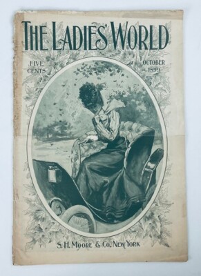VTG The Ladies World Magazine October 1899 No. 238 The Mind Reader No Label