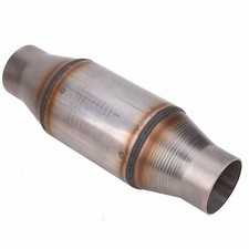 Neu 200 Zellen Sport Katalysator Metall  E-Mark E9 103R 63,5 mm Euro 4
